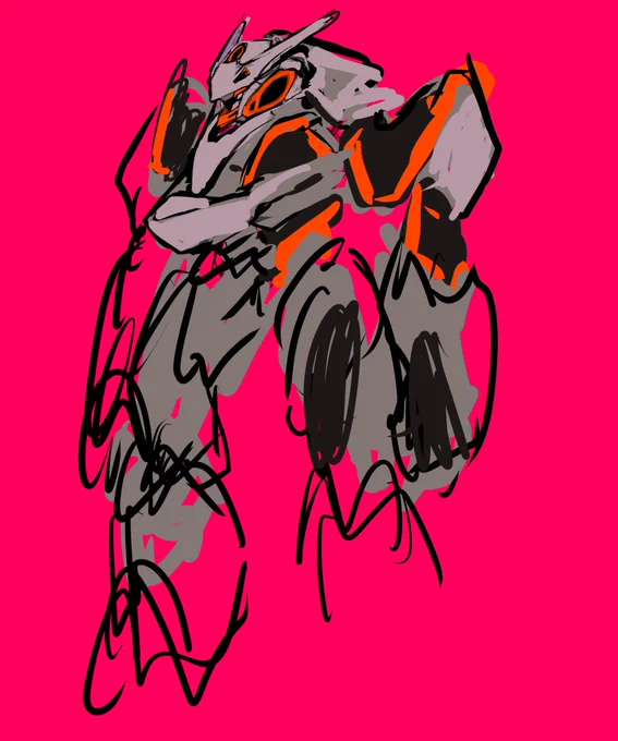 突発的に脳内で思いついたガンダムです 