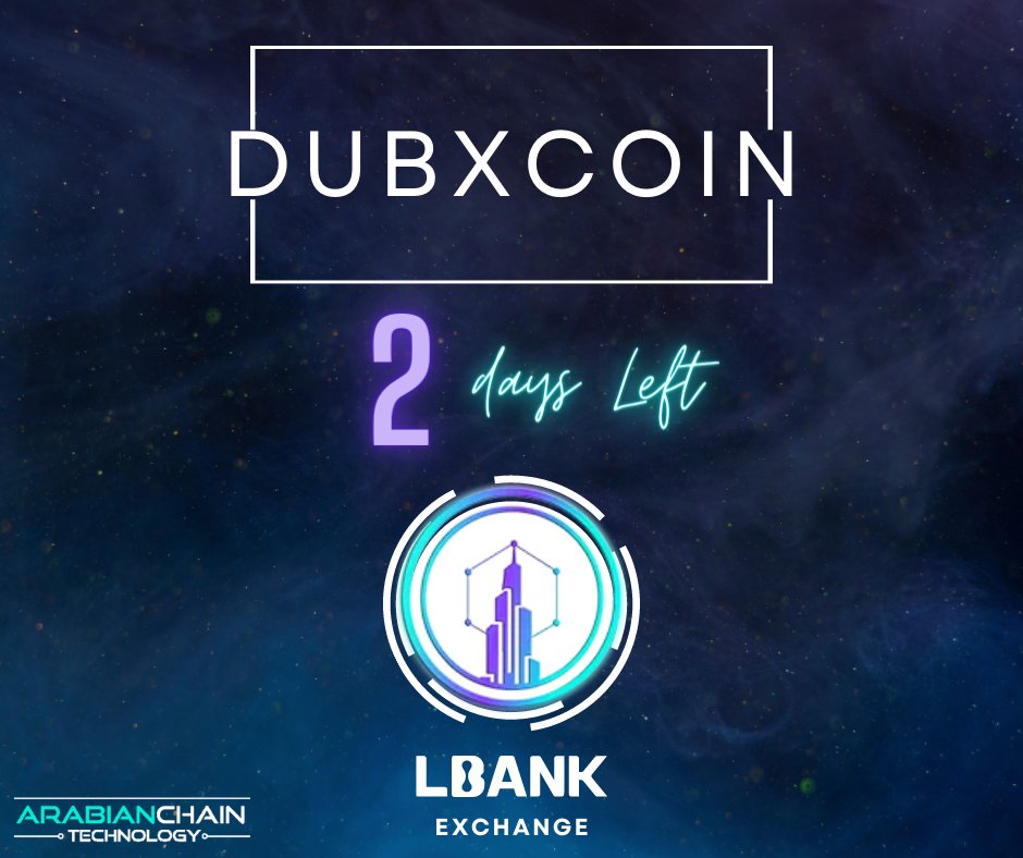 DUBXCOIN's tweet photo. #DUBXCOIN
 2 Days left 🔥🚀🚀🚀🔥 https://t.co/6PvW2P9oBs