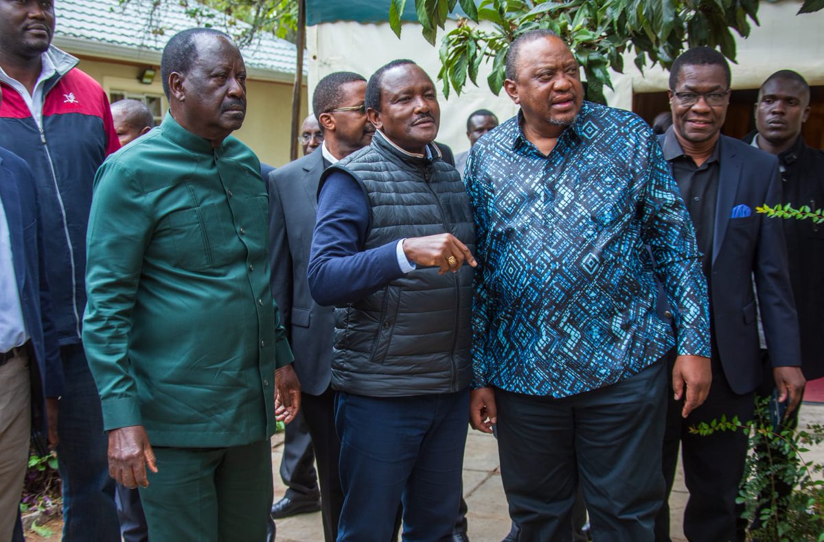 BiancaNaom1's tweet photo. Finally, the owner of the dog has  come out! Uhuru, chain your dog, or the KK government will annihilate you, and there's nothing you'll do.

Uhuru Kenyatta keeps shooting himself in the foot!

We knew Raila was just a pawn in Uhuru's game.

We knew Raila was being used to cause chaos, but the puppet master is Uhuru Kenyatta.

We knew Uhuru held the strings.

We knew Uhuru was the one opening the wallet.

Now the owner of the dog has come out and shown his hand in the demos.