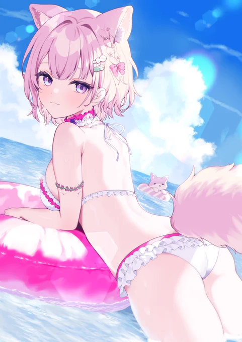 #こよりすけっち  #博衣こより新衣装 海こよちゃん 