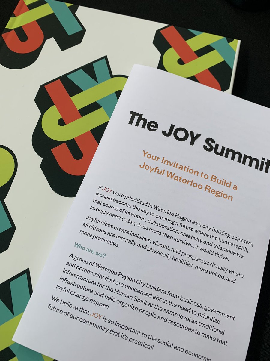 Day 2 #JOYsummit at #GasLightDistrict @TapestryHall ready to help build a JOYful #WatReg