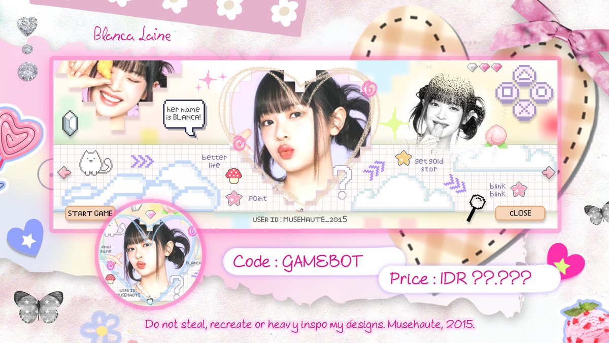 musehaute's tweet photo. selamat malam, boleh minta tolong bantu ospek? ini dah aman belum yaaa? kalau ada kesamaan sama bea lain, bisa dm aku baik-baik yaa! terima kasih semuanyaaa🫶🏻💗 https://t.co/q3RUnntDrc