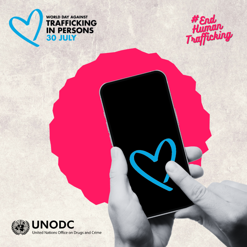 EU_Commission's tweet photo. Every year over 7000 people become victims of human trafficking in the EU. 

On World Day Against Trafficking in Persons, and every day, we continue to take steps to #EndHumanTrafficking.

Learn more about our anti-trafficking actions ↓

@UNODC_Brussels