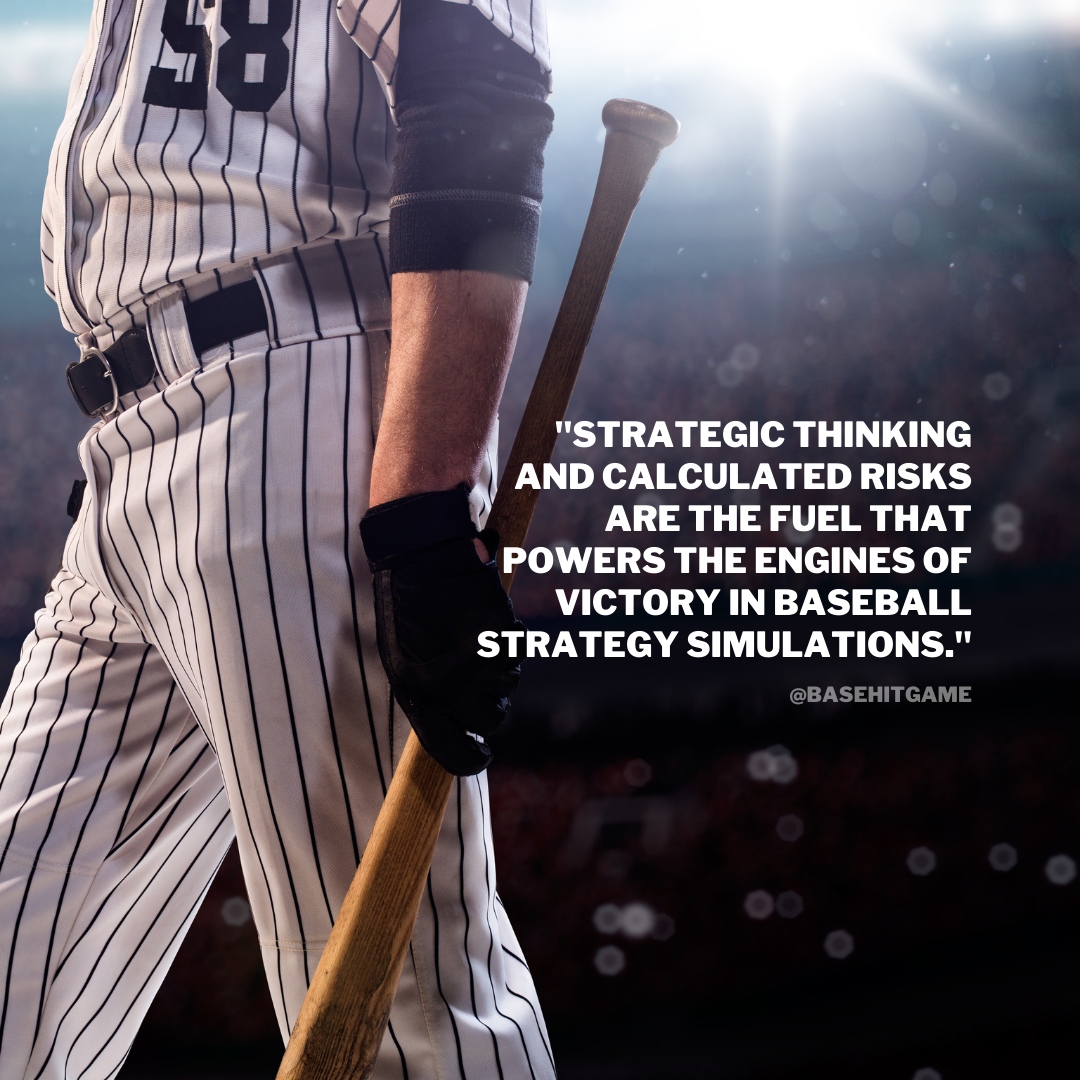 Unleash your strategic genius on the diamond and watch your team thrive in our baseball strategy simulations game. ⚾️🌟 Start Today at BaseHit.com!
bit.ly/3HWukYl
#BaseHitGame #VirtualCompetition 
#BaseballSim
#BuildYourBaseballDynasty