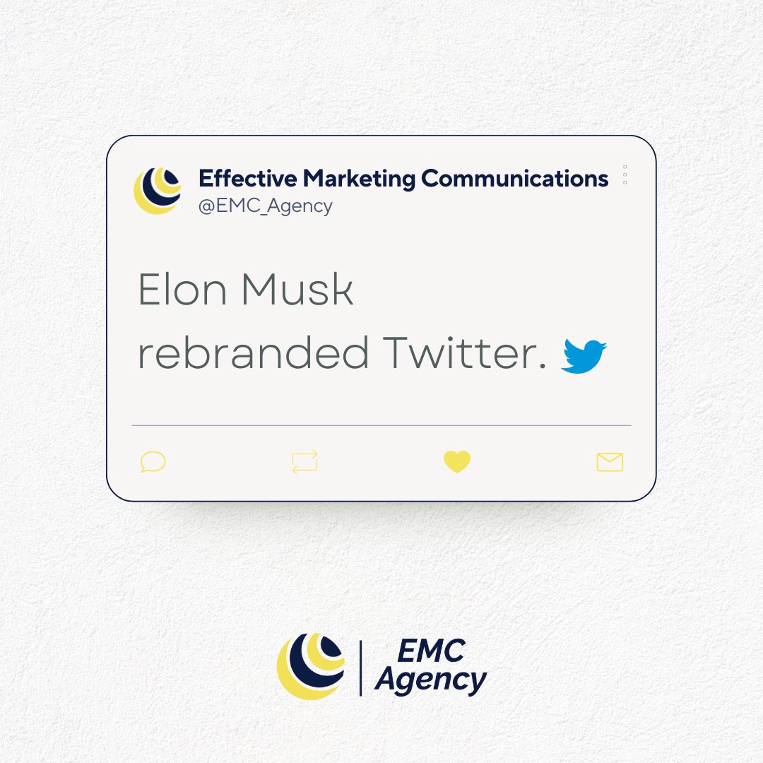 One of the most recognisable social media brands has rebranded. It's the end of an era for Larry, the Twitter bluebird! 🐤 Elon Musk said the Twitter name did not make sense and renamed the platform to "X". 

What do you think about this Twitter rebranding? 🤔