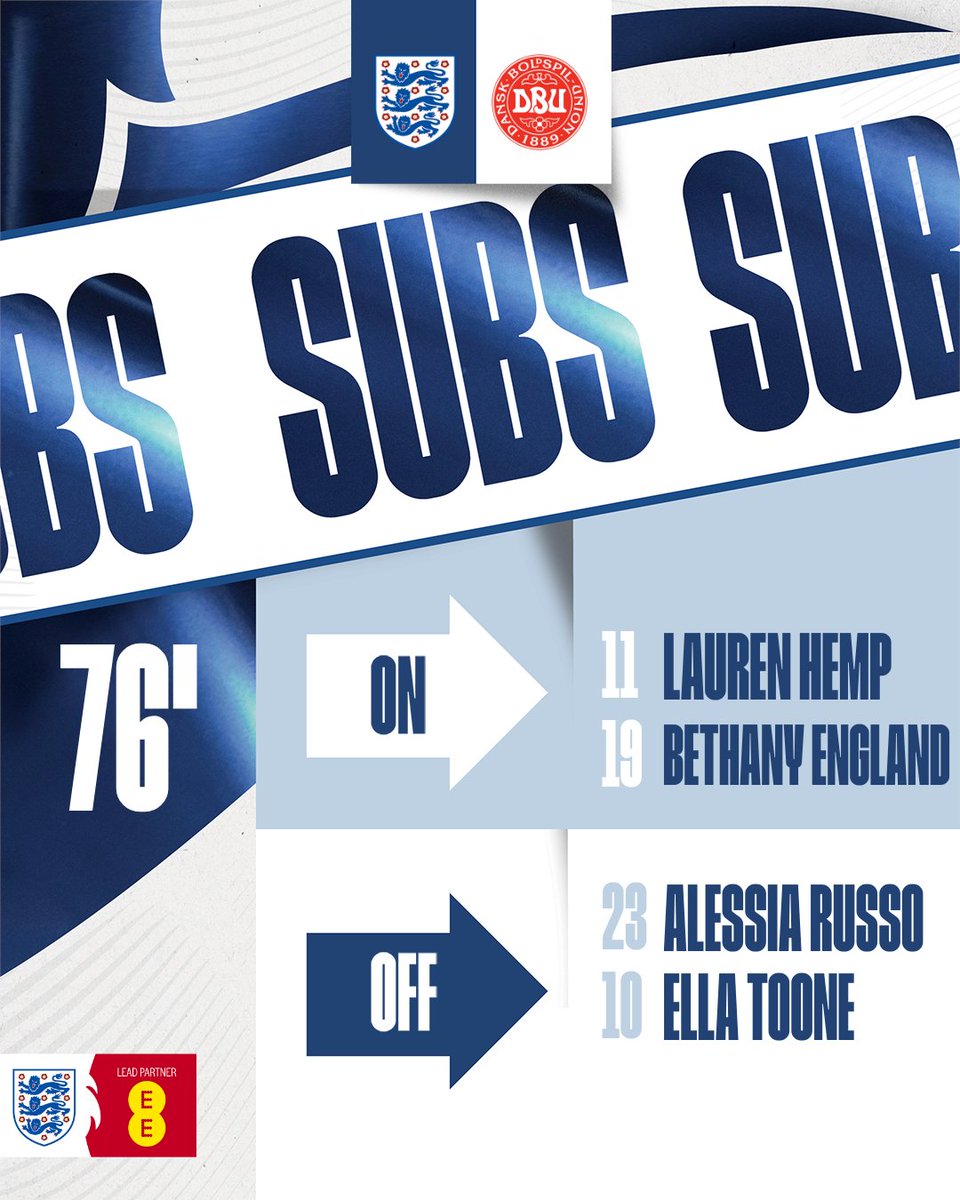 Lionesses's tweet photo. Two more changes for our #Lionesses 🔄 https://t.co/BagQlrgXvt