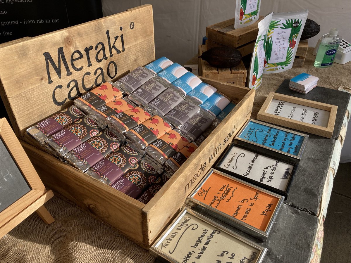 CacaoMeraki's tweet photo. We’re at the @BorderUnion show today and tomorrow. Find us in the food hall https://t.co/YtKRGt0tJb