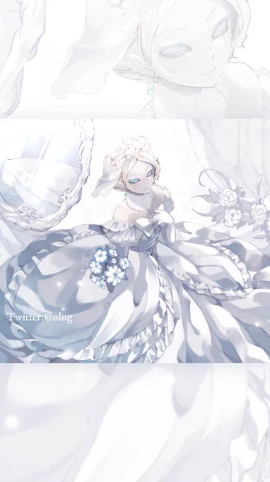 【第五人格】遡及マリー様描いてみた【美しすぎる】メイキングショートにしましたショートはこっち 