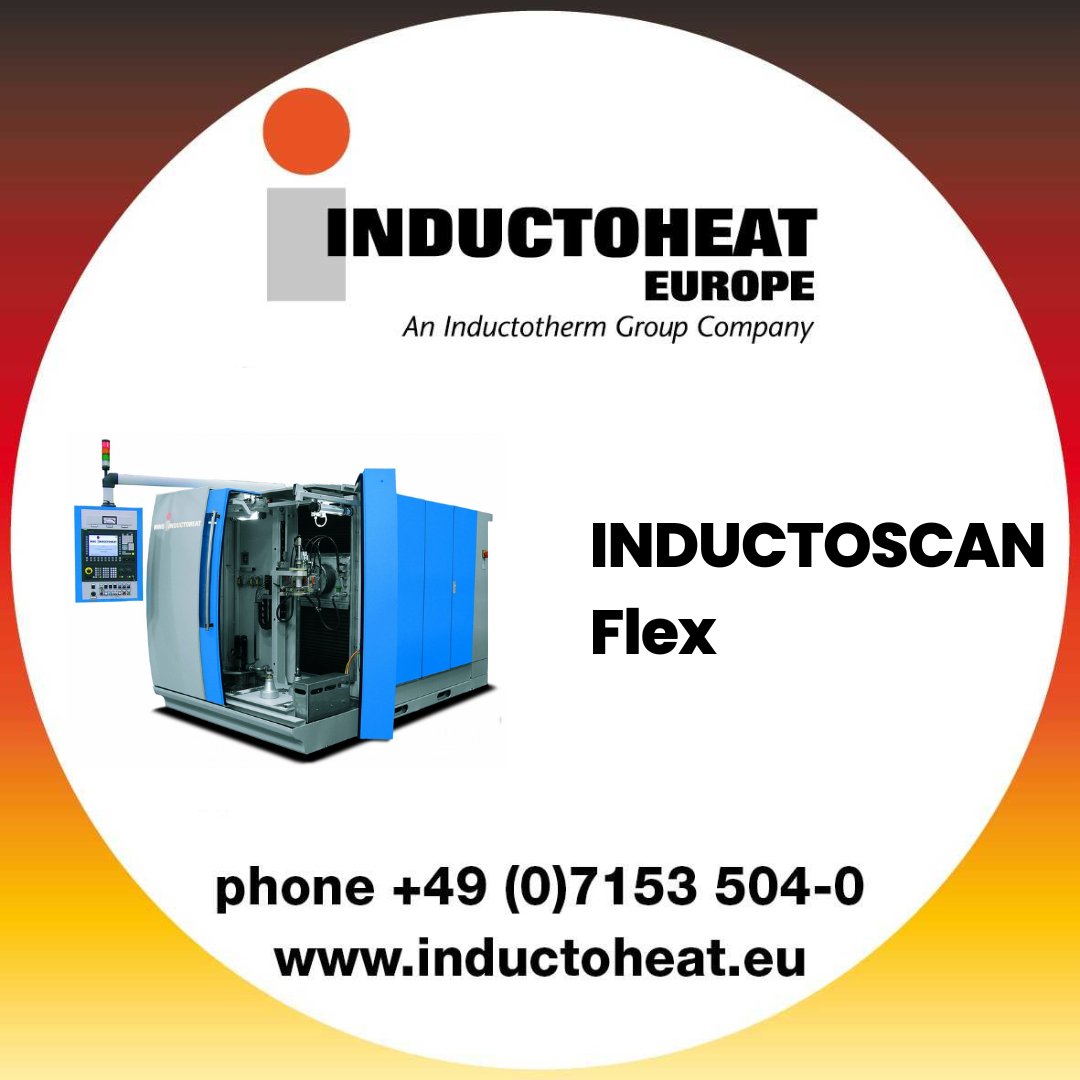 InductoheatE's tweet photo. Unsere induktive Universalhärtemaschine Typ INDUCTOSCAN FLEX spart Geld und Zeit durch individuelle Anpassung an Ihre Bedürfnisse, einfachste Bedienung und extrem kurze Rüstzeiten.

https://t.co/lDb9BtsCoA
#Induktion #Ingenieurwesen https://t.co/ys6PwutDvc