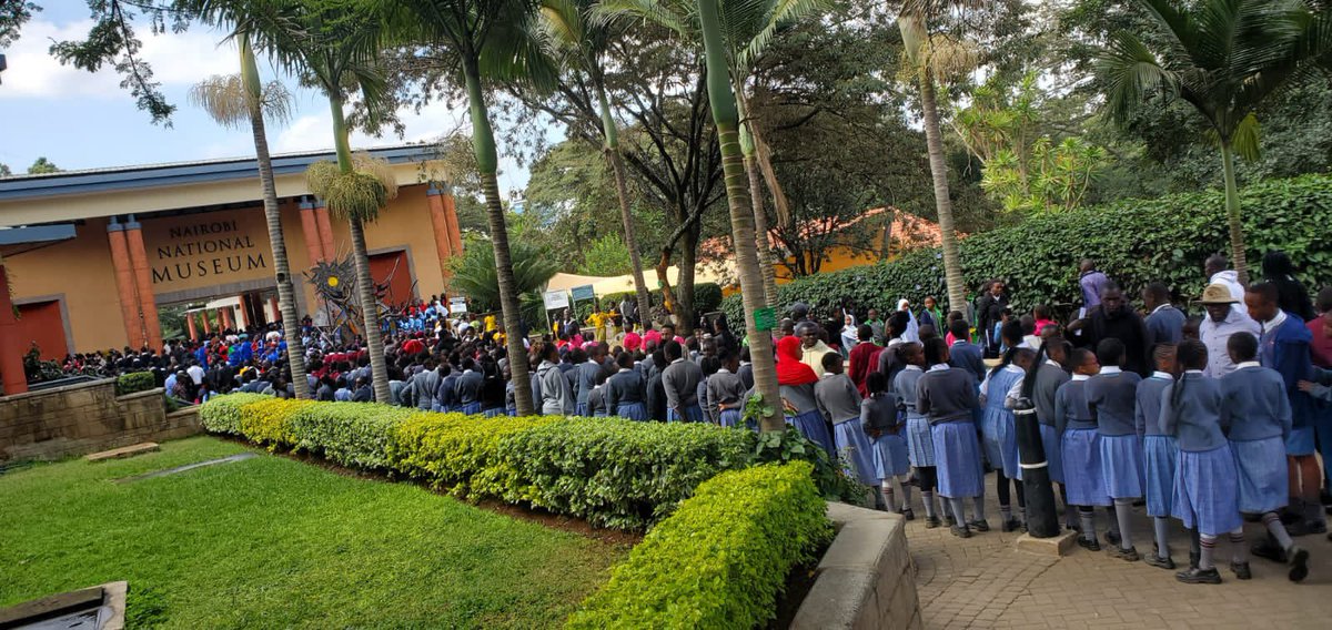 museumsofkenya's tweet photo. Friday is our favorite day!
The museum is buzzing with activity with students from all over the country coming to visit our beautiful facility. Spot school you know?
#nationalmuseumsofkenya #museumsofkenya #museum https://t.co/eGEJL9tiCr