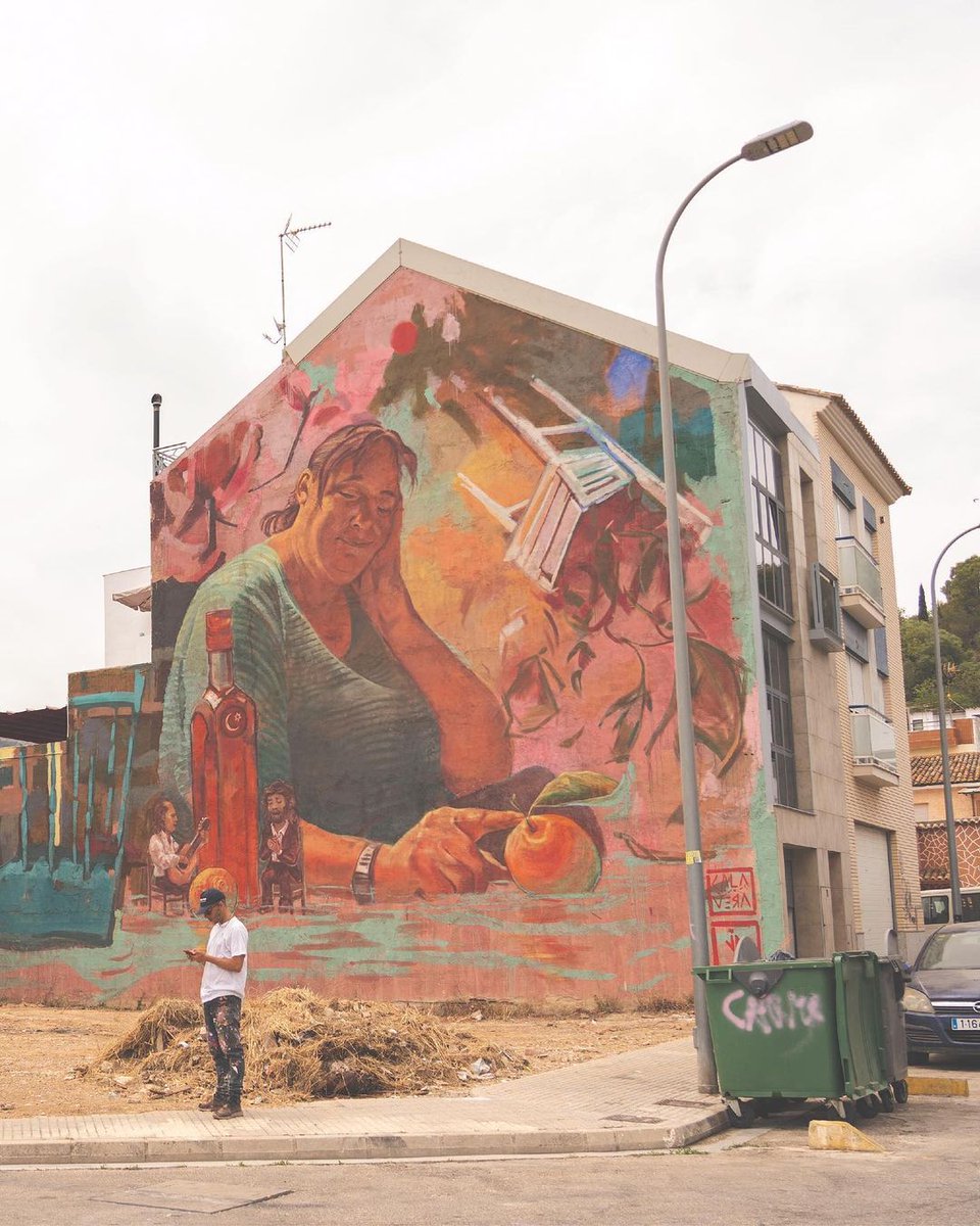 brababella: #Streetart by #JOTAPÉ + #PaulaCalavera @ #Gandia, Spain, for #EncuentroPaRedes
More pics at: barbarapicci.com/2023/07/28/str…
#streetartGandia #streetartspain #spainstreetart #arteurbana #urbanart #murals #muralism #contemporaryart #artecontemporanea