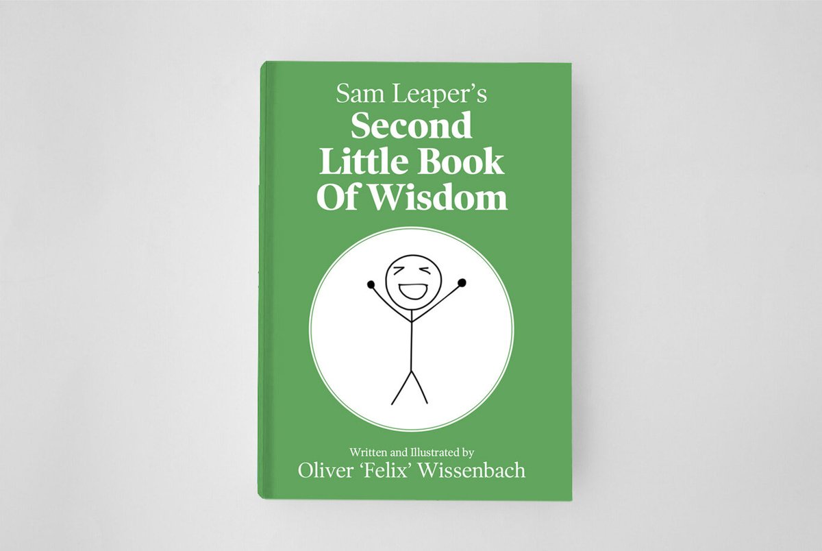 ‘What do you want from life to consider it a successful one?’

This second little book in the series shares some more of Oli’s work.

Click here to find out more: oliverwissenbach.com/oliverscollect…

#worldbetterbecause