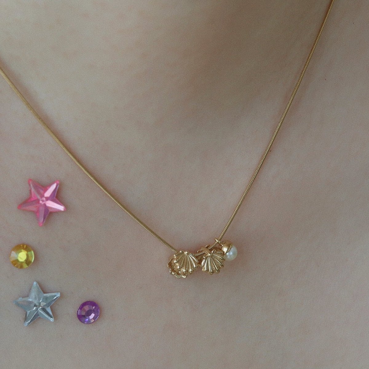 ivorybubble_'s tweet photo. 여름 RT 이벤트₊⁺⊹
이 트윗을 RT해주신 분들 중 한 분께 Tiny shells necklace를 보내드릴게요! https://t.co/C1qVi2AkZD