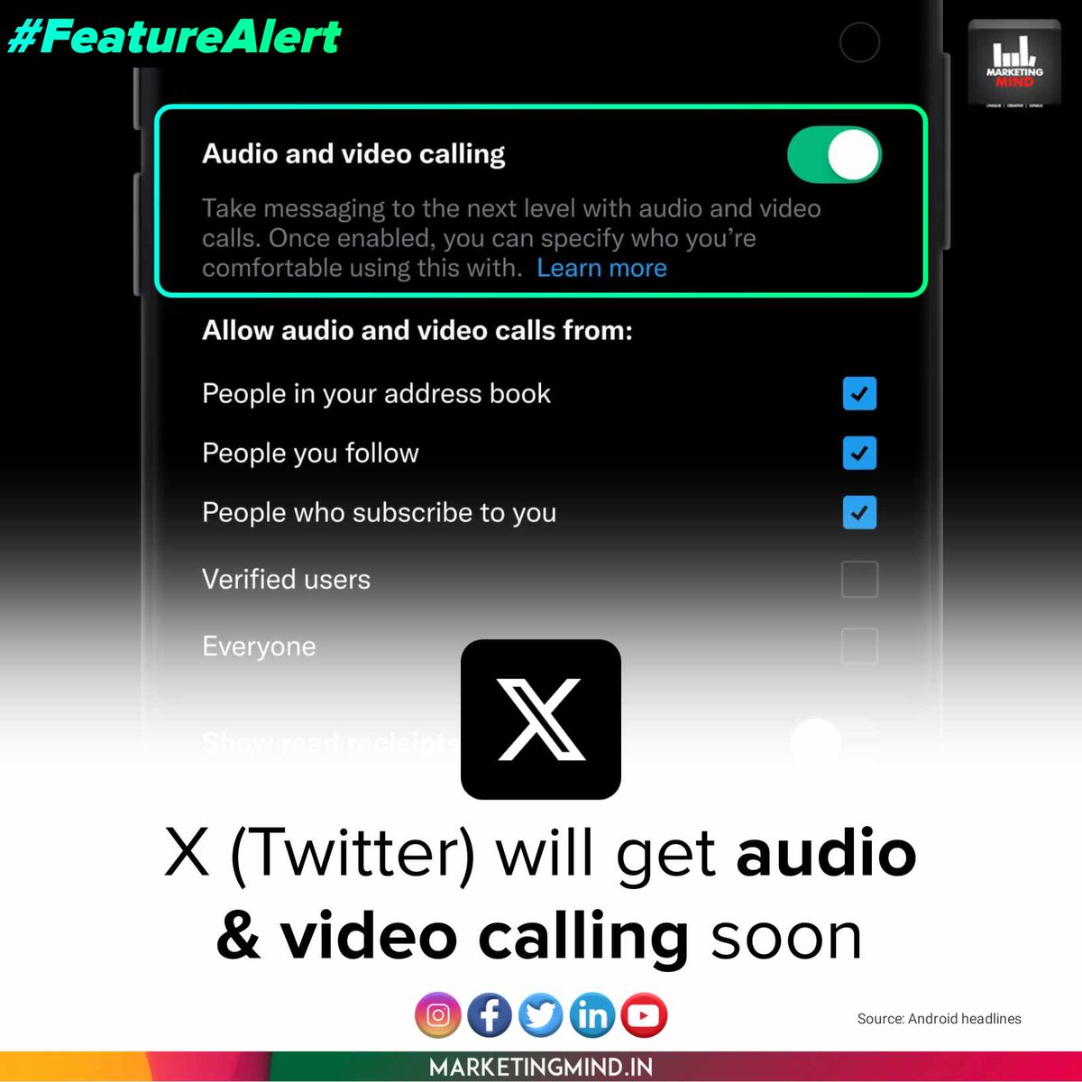 MarketingMind_'s tweet photo. This will allow users to communicate with anyone on the platform without having to share their phone number...

#MarketingMind #WhatsBuzzing #FeatureAlert #X #Twitter https://t.co/icMYwabZ2q