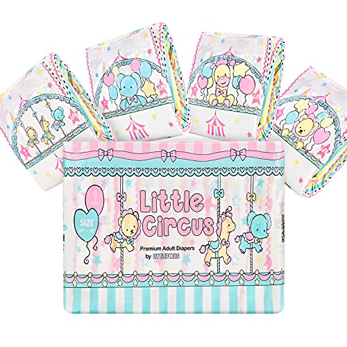 I just received Littleforbig Adult Printed Diaper 10 Pieces - Little Circus (Medium 28"-38") - Pink -<a href="/tag/throne"class="tags"><span>#throne</span></a><a href="/tag/wishlist"class="tags"><span>#wishlist</span></a>