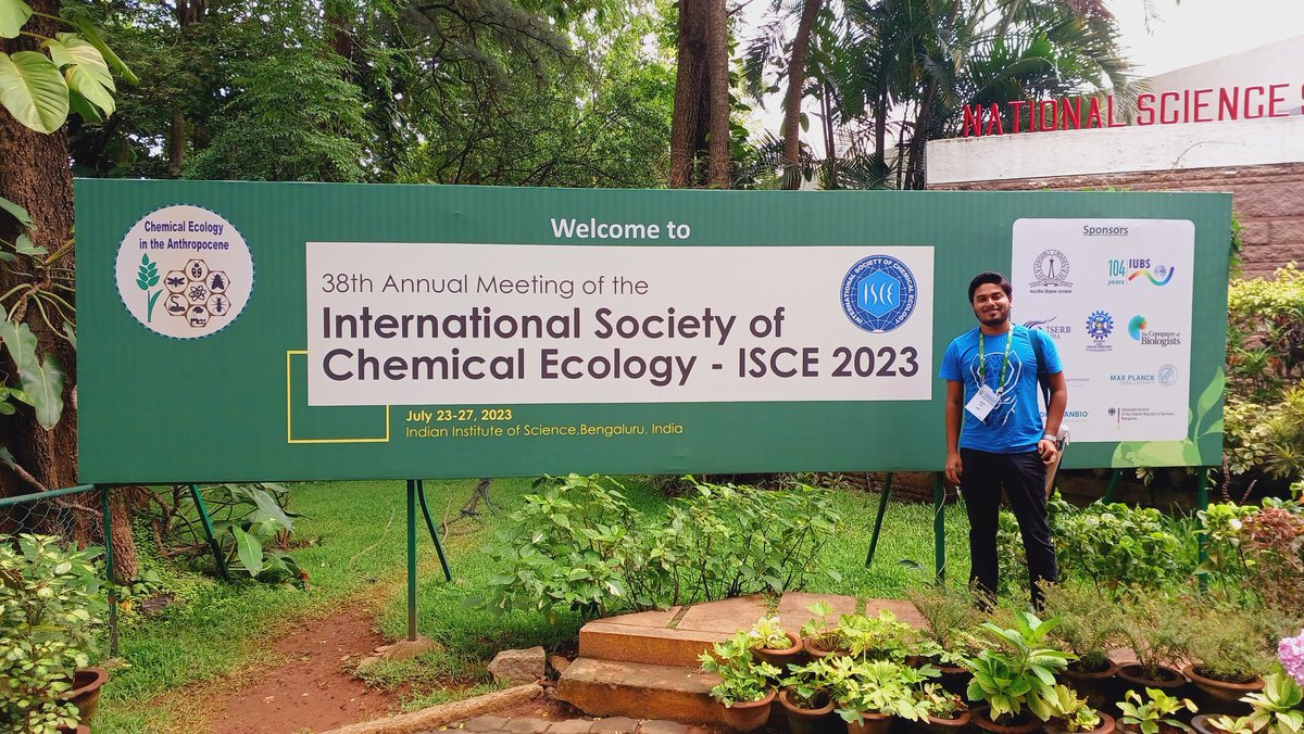 KankanDatta's tweet photo. 4 days long sessions and scientific talks finally come to a fruitful end. Glad, I could attend a seminar filled with so many interesting presentations on different topics. 
See you all in Prague 2024. 
@ChemEcol_org #ISCE2023 https://t.co/KrBFY7KBRs