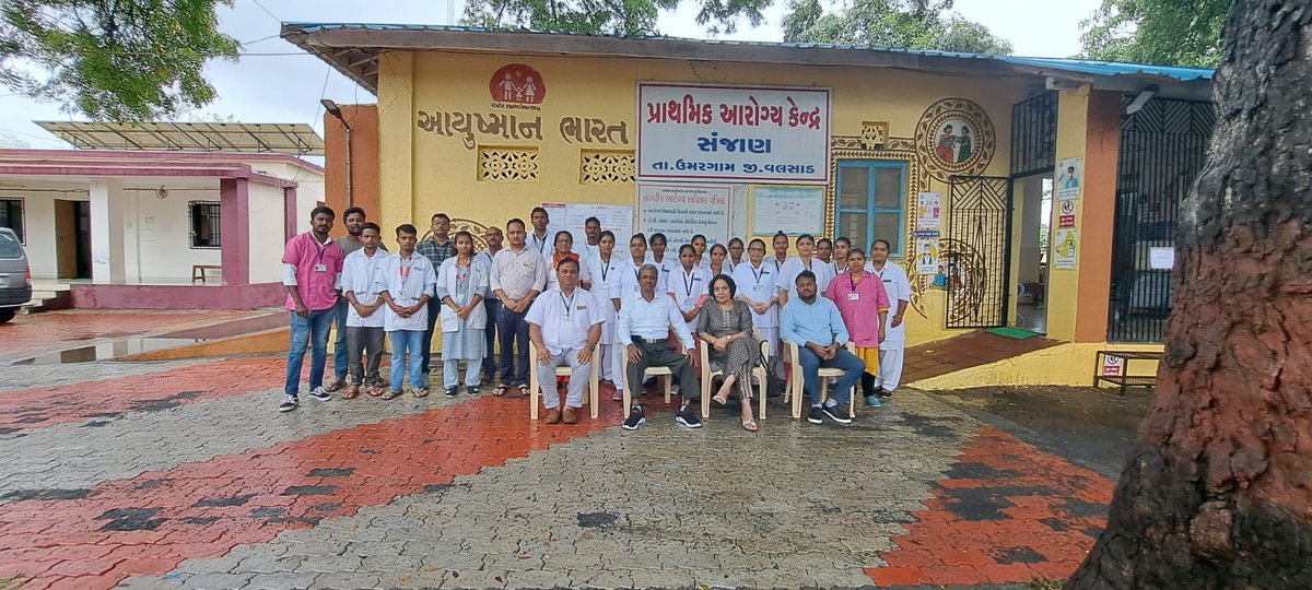 NQAS અતર્ગત તા.ઉમરગામ ખાતેના પ્રા.આ.કે. સજાણ અને દહેરી ને સ્વચ્છ,  સુવિધાસભર  અને  ગુણવતાયુક્ત  આરોગ્ય સેવાઓ માટે રાષ્ટ કક્ષાના પ્રમાણ પત્રો મળ્યા.
<a href="/collectorvalsad/">Collector Valsad</a> <a href="/DDO_VALSAD/">DDO Valsad</a>  <a href="/valsad_adho/">adho.valsad</a> <a href="/RCHOVALSAD/">Dr Arvind Kr Singh</a> <a href="/valsad_cdho/">CDHO VALSAD</a> <a href="/DiecoValsad/">DIECO VALSAD</a> <a href="/OfficerIec/">IEC: SBCC cell-Gujarat</a> <a href="/NHMGujarat/">NHM Gujarat</a>