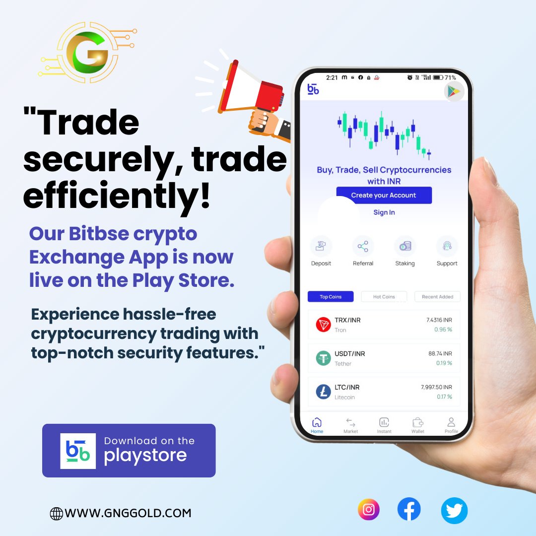 Greengold2023's tweet image. Trade Securely, Trade Efficiently!

Our BITBSE crypto Exchange App is now Available on Play Store

Download now 👇👇

play.google.com/store/apps/det…

#BitbseExchange #Crypto #cryptoworld #SecureTrading #cryptoinvestor #cryptoartist #cryptomarket #cryptomining #BitBSE #USDT