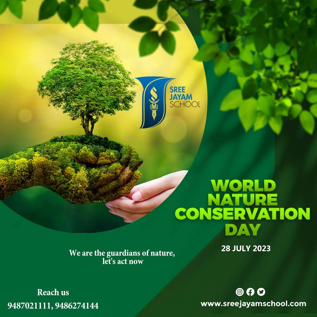 sreejayamschool's tweet image. World Nature Conservation Day
. 
Contact us: 9486274144 | 9487021111                                             
Instagram:instagram.com/sreejayamschool…                
#school #vellore #ICSEschool #WorldNatureConservationDay