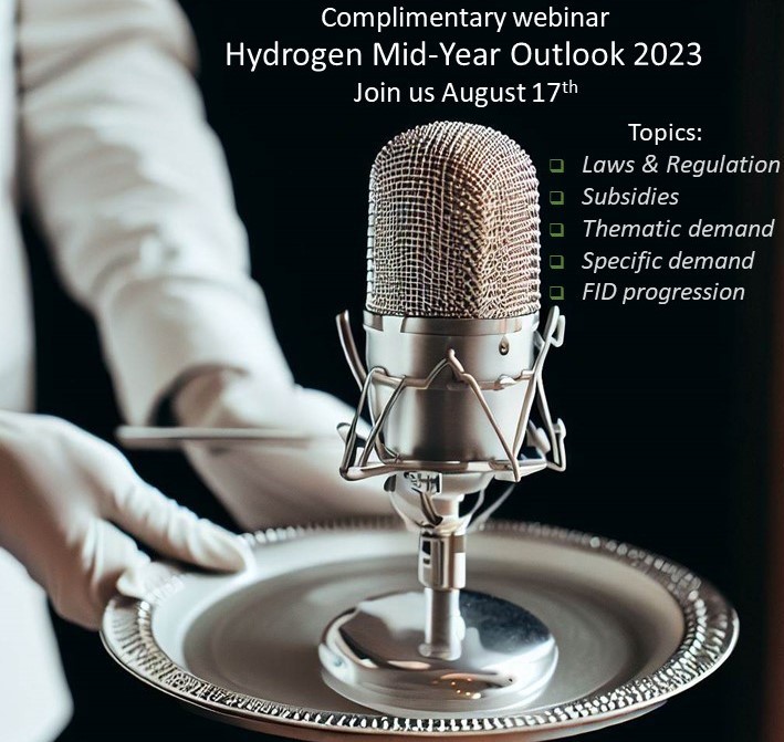 Complimentary #HydrogenWebinar - just a couple of weeks to go!

Join Argus on August 17 for a run-through of developments in the sector over the first half, register here bit.ly/44YRWEs

A packed whistle-stop tour of industry developments!