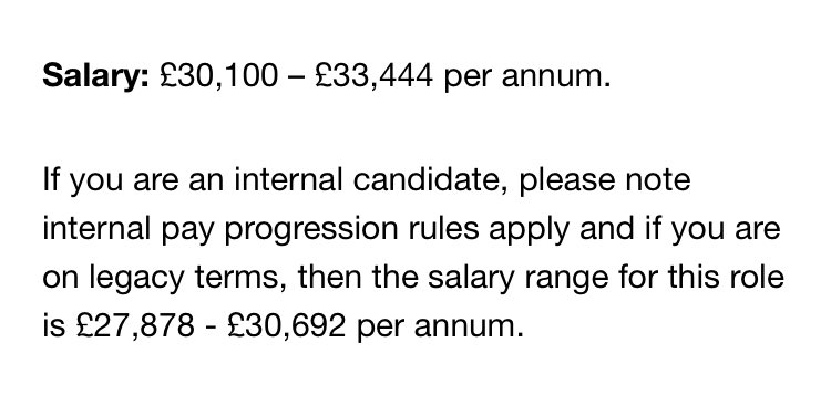 Can someone explain this to me? Is it normal to appoint internal candidates on different salary terms?!