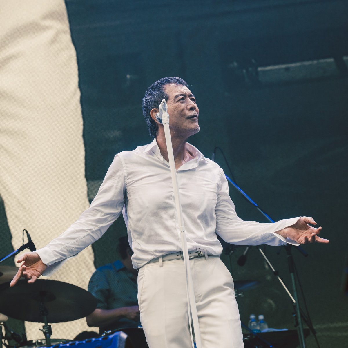 fujirock_jp's tweet photo. 📸 矢沢永吉
JULY 28 FRI - GREEN STAGE

@official_YAZAWA #矢沢永吉
#YAZAWA #fujirock #フジロック 
Photo: Taio Konishi https://t.co/D0N8rjEfcK