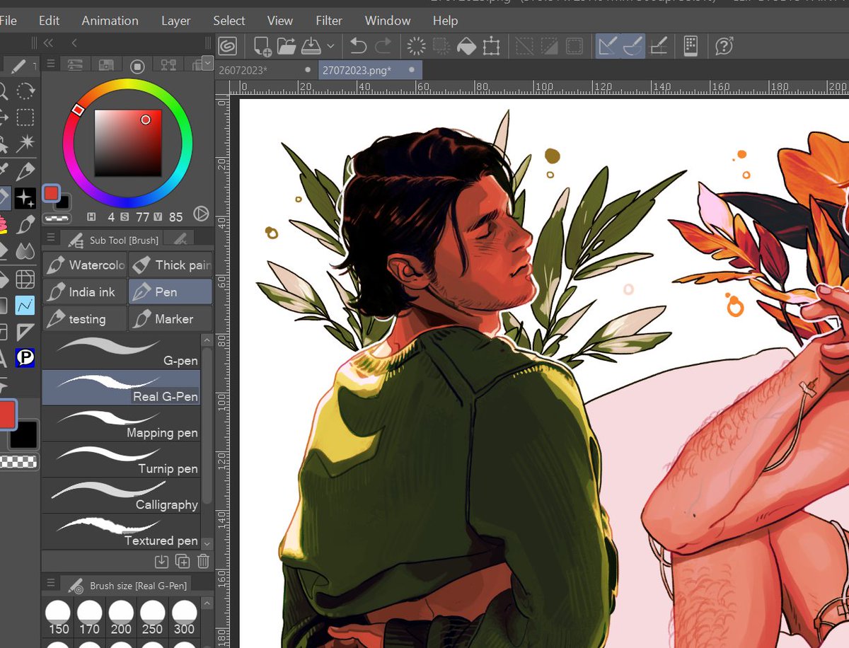 🥺green and red,,,,,, 