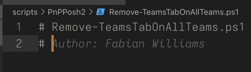 Yo <a href="/fabianwilliams/">Fabian Williams 👨🏾‍💻</a> Copilot wants me to list you as the author of my half-assed powershell snippets 🤖