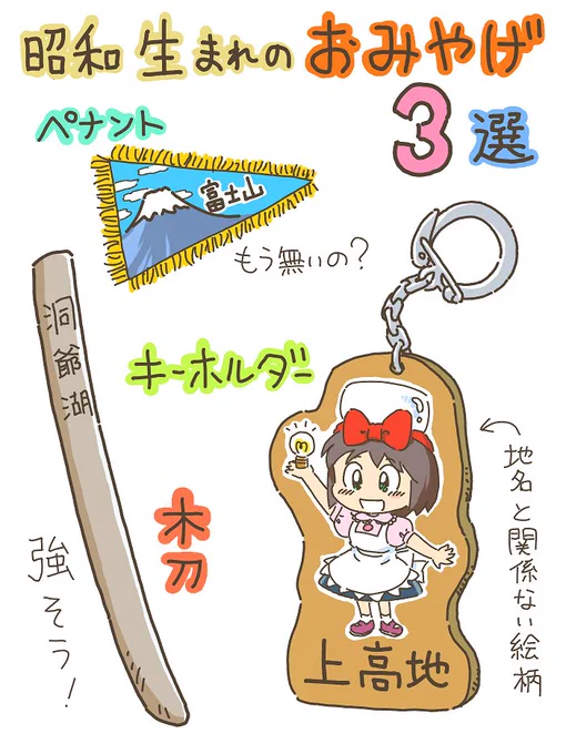 売れのこったブラウン管のおはなし。(832)

昭和生まれのおみやげ3選 