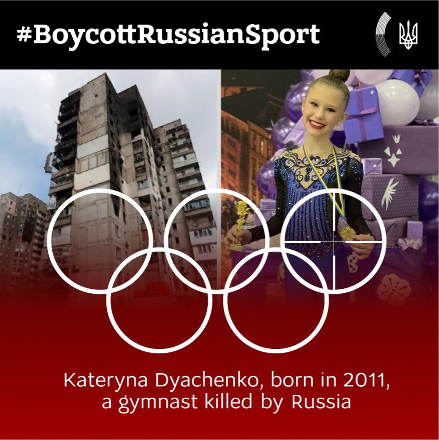 @Olympics #BanRussianAthletes 
#BanBelarussianAthletes