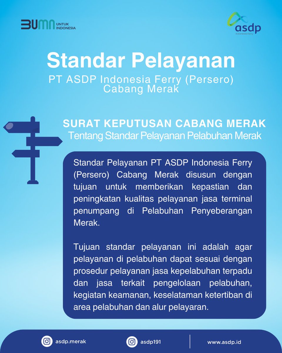 AsdpMerak's tweet photo. Hasil survei ini menjadi acuan kami agar meningkatkan mutu pelayanan pelanggan secara konsisten sebagai prioritas ASDP Indonesia Ferry! 

#KawanASDP
#ASDPLebihDekat
#ASDPIndonesiaFerry #WeBridgeTheNation 
#AsyiknyaNaikFerry #BUMNuntukIndonesia
#ASDPseru https://t.co/qxIhckAdEP