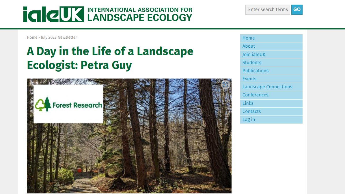 Forest Research LUES Group tweet media