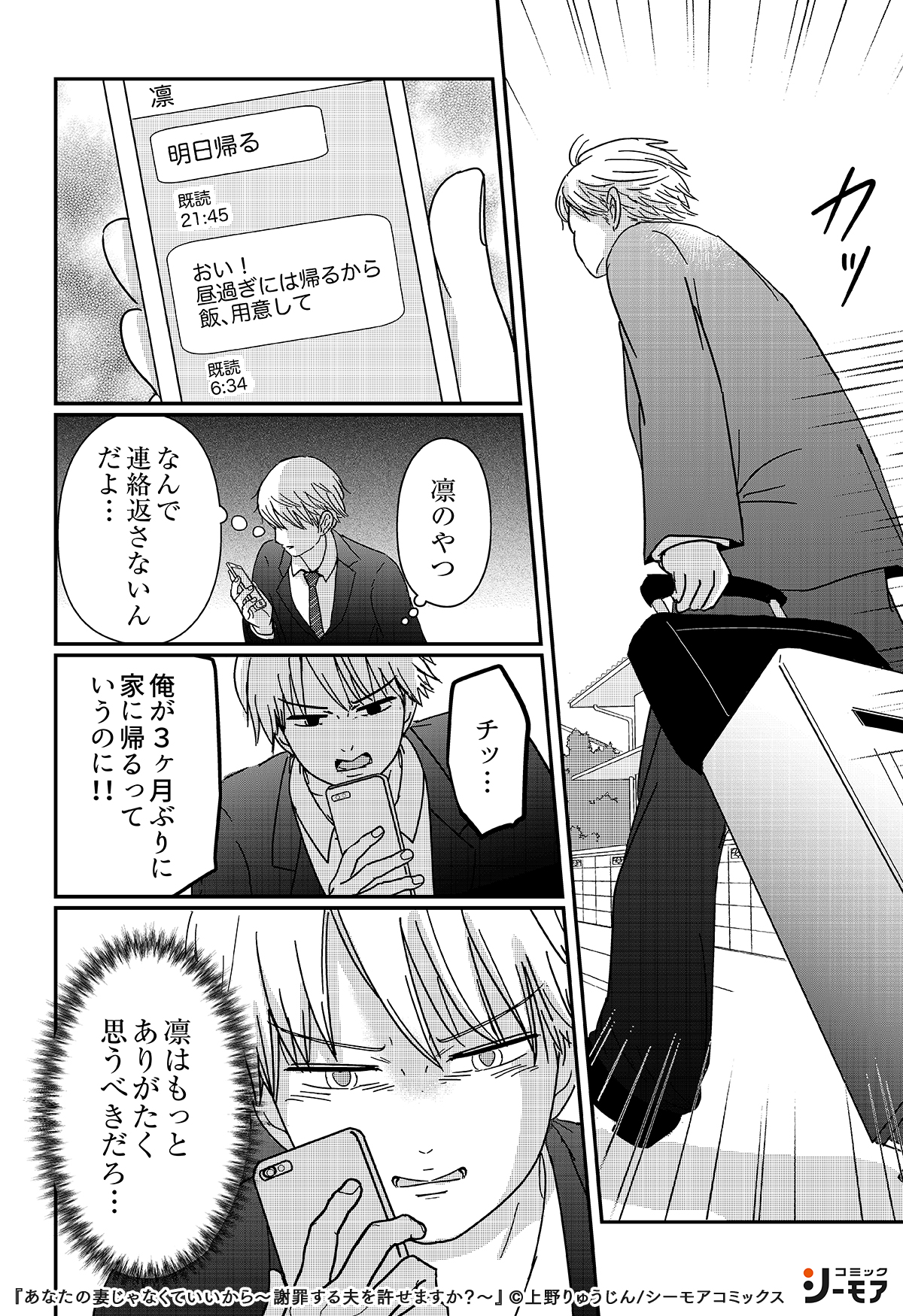 あなたの妻じゃなくていいから～謝罪する夫を許せますか？～ 1巻