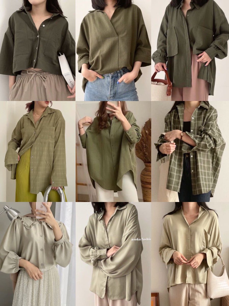 ngxshopee's tweet photo. Sage green casual outfit for campus &amp; hangout!

a thread https://t.co/96X9ctn58s