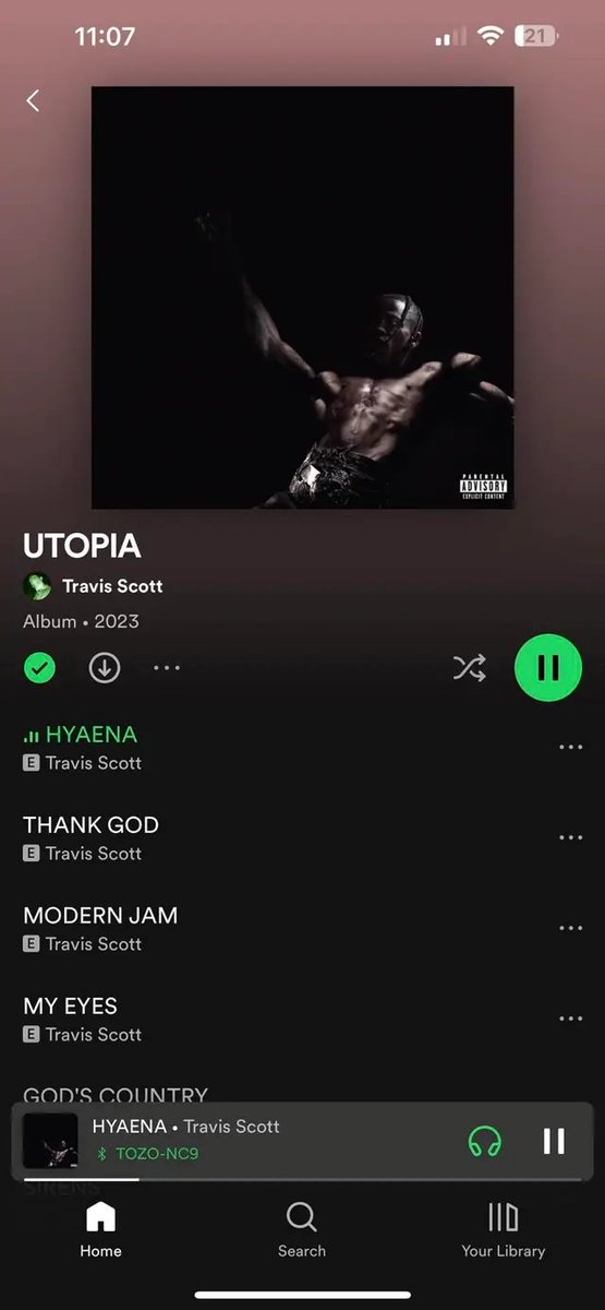 This album is proof that Travis is a direct product of Ye. through the beats, lyrics, inspirations and themes. UTOPIA takes inspiration from Ye’s albums Yeezus, and Ye. and that’s just the start… #Utopia