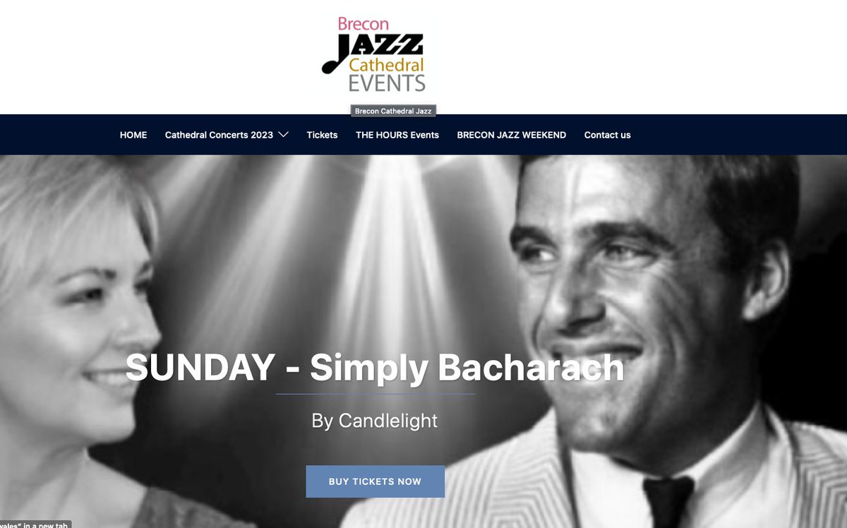 Re shared: <a href="/CathedralJazz/">CathedralJazzBrecon</a> 

Get your tickets for the Candelit concerts in Brecon Cathedral for the Jazz Festivals' 40th anniversary.

breconcathedraljazz.wales

Only 14 days to go. 

#welovebrecon
#breconjazz40
#breconcathedral
#breconcathedraljazz
