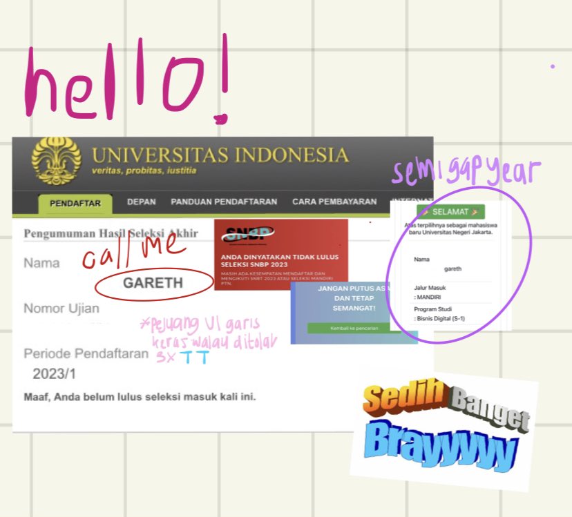 haaai! #studytwt now i’m looking for new moots esp gap atau semigap ayo ngambis bareng!

about me:
★ 05L 
★ semigap bisnis digital unj’23
★ ui fighters 

please help like/rt, thankyou!! ♡
#studytwit #studyacc #AMBIVERSE #semigapyear #gapyear