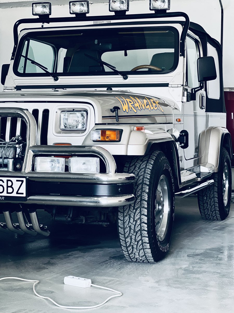 IngMartinPoor's tweet photo. My father’s “oldtimer” 😀

One of the first in Slovakia

@THEJeepMafia 

#jeep #wrangler https://t.co/HWTpToDZuC