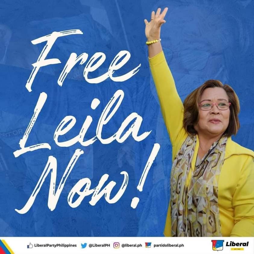 alderom5's tweet photo. @rapplerdotcom @jairojourno #FreeLeilaDeLimaNow https://t.co/qapZ9BqnRQ