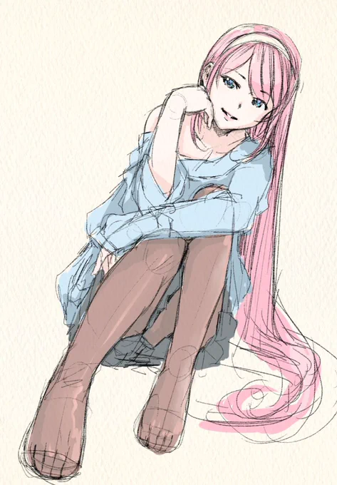 おつルカさんでしたー!!(⁄•˅̮•∖し 