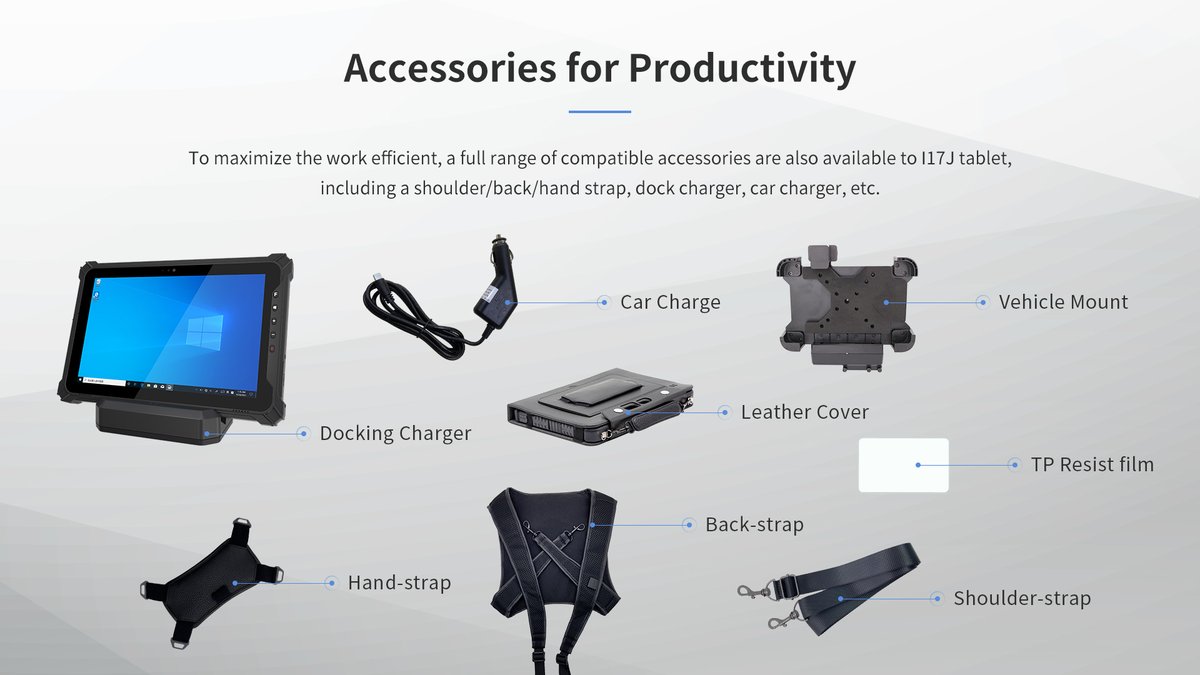 ruggedmobilepc's tweet photo. Accessories for rugged tablet, driver tablet pc.

#fleetmanagement #gpstracking #solutions #vehicletablet #ip65 #ruggedtablet #drivertablet #Telematics #fleet #TransportationSoftwareSolutions #telematic #GPStablet https://t.co/X07SsJx8PE
