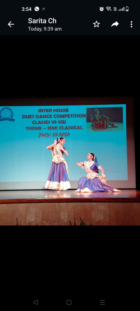 NeeruShahani's tweet photo. An Inter House Duet dance competition was organised for classes VI-VIII with theme "semi classical". It gave students a platform to showcase their talent and pay tribute to our rich culture.The performances were imbued with grace. @Ahlconpublic1 @aarathik007 @MamthaSays https://t.co/qBvO5cGJxo