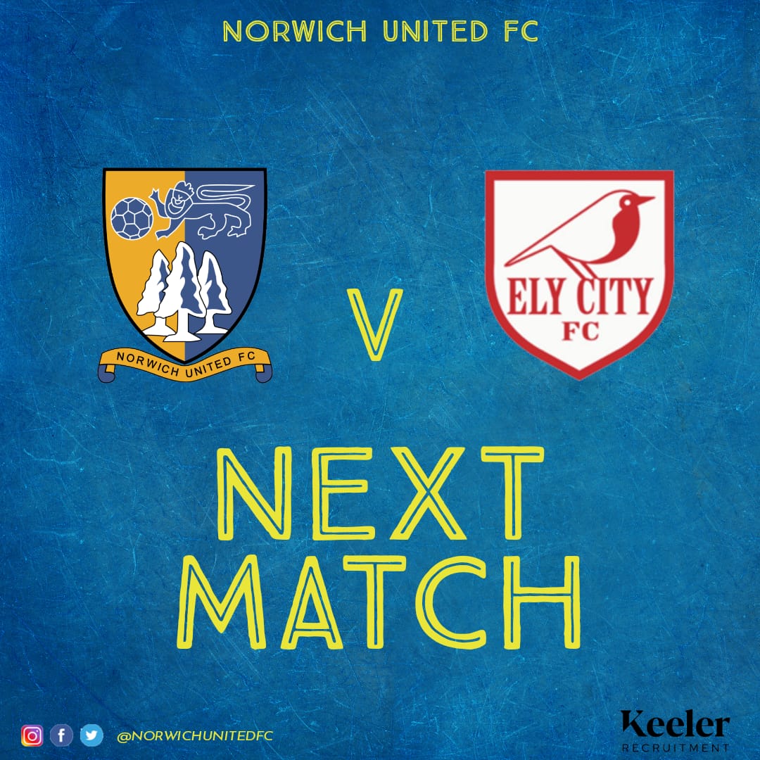 ℕ𝔼𝕎 ℙ𝕃𝔸ℕ𝕋𝔼ℝ𝕊 - ℕ𝔼𝕎 𝔼ℝ𝔸 - ℕ𝔼𝕎 𝕊𝔼𝔸𝕊𝕆ℕ

Norwich United kick off their 2023-24 campaign at home tomorrow when our new look squad will play their first competative fixture. 

Norwich United v <a href="/ElyCityFC/">Ely City FC</a> 
29.07.23 - 3pm - Plantation Park
£8, £5, £1

🍺☕🍔🍟