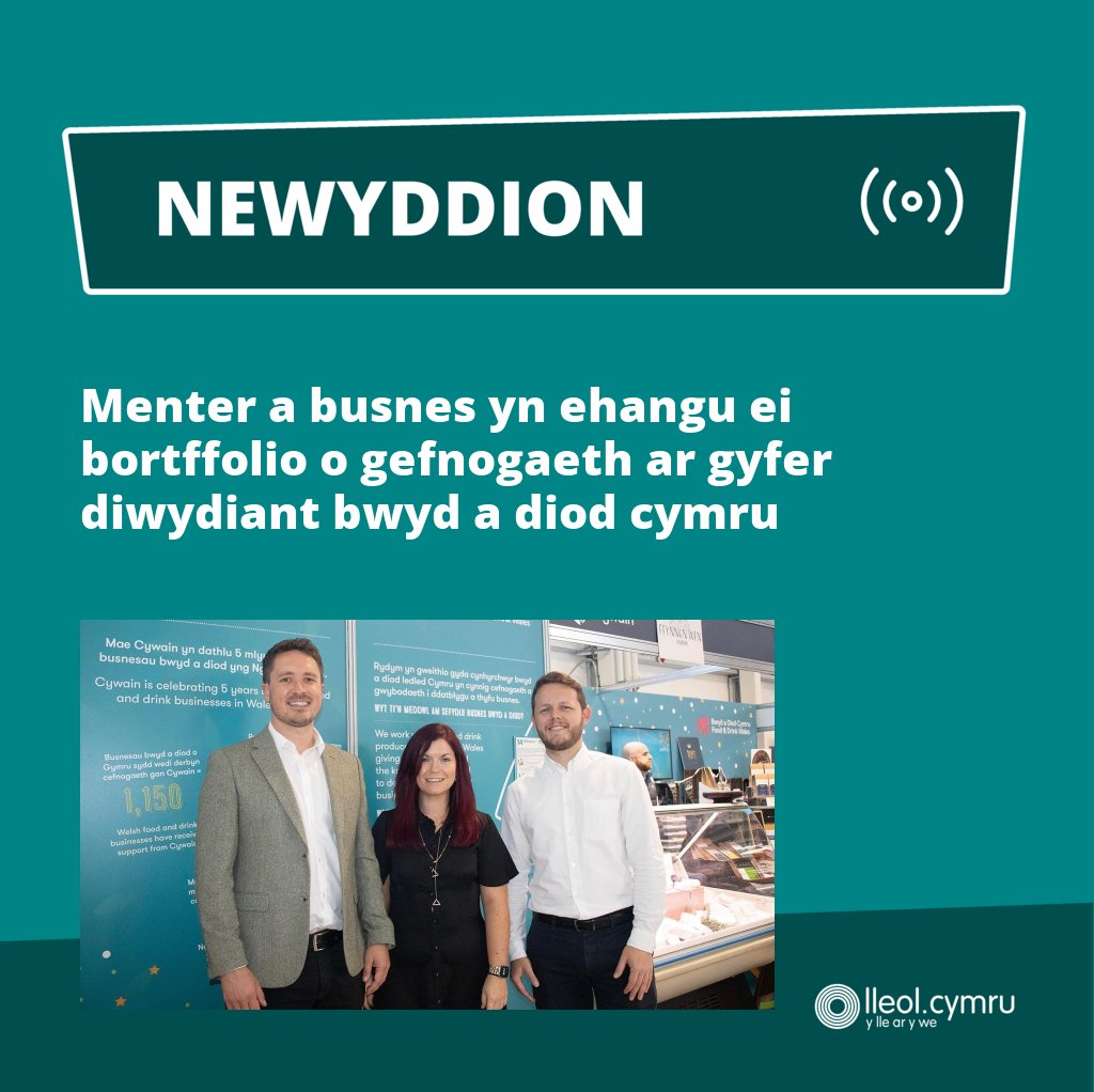 “Rydym yn croesawu'r cyfle i weithio gyda Llywodraeth Cymru i gynyddu sgiliau hanfodol yn y sector bwyd a diod ac i helpu busnesau i ddatblygu eu potensial llawn.”

Manylion yma &gt;&gt; bit.ly/3OaX7dR

@menterabusnes