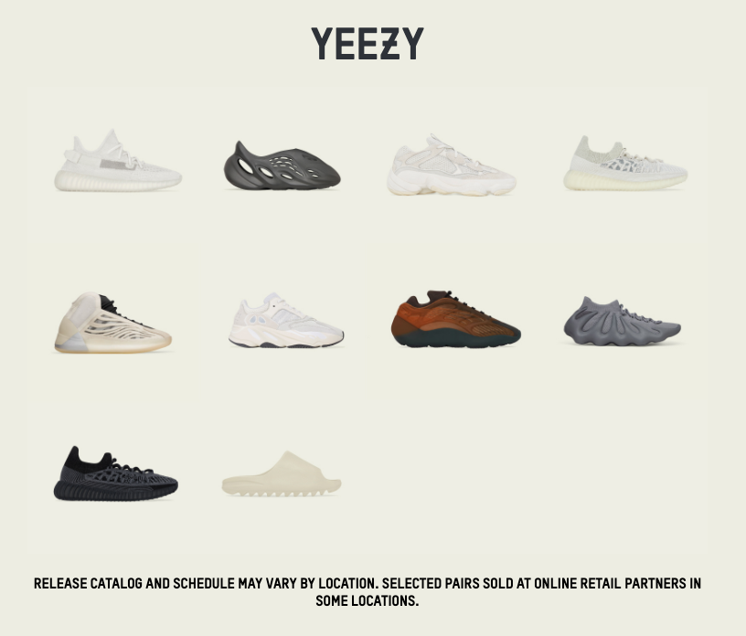 👀 Yeezys loaded on Confirmed App - available from 8/2

Release catalog and schedule may vary by location. Selected pairs sold at online retail partners in some locations.

UK:bit.ly/2lNsXnA
FR:bit.ly/2mbmAud
DE:bit.ly/2kh1bzg
NL:bit.ly/2BtKDfn