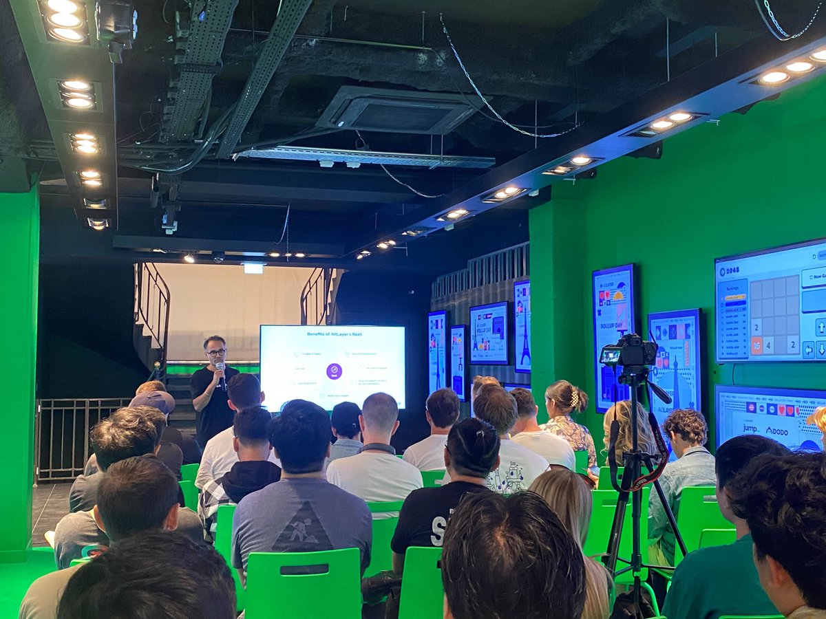 alt_layer's tweet photo. 9/10  We hosted our first-ever virtual conference: Rollups-as-a-Service Day (garnered 2.5K+ views) followed by Rollup Day Paris - a lively and insightful in-person event during @ethCC, which welcomed 200 speakers and guests. https://t.co/qhJSoiMO07
