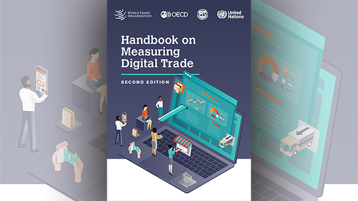 wto's tweet photo. New publication sets out common framework for measuring digital trade #Ecommerce #WTOPublications https://t.co/qXMBllVTJU https://t.co/K3MjrH76bF