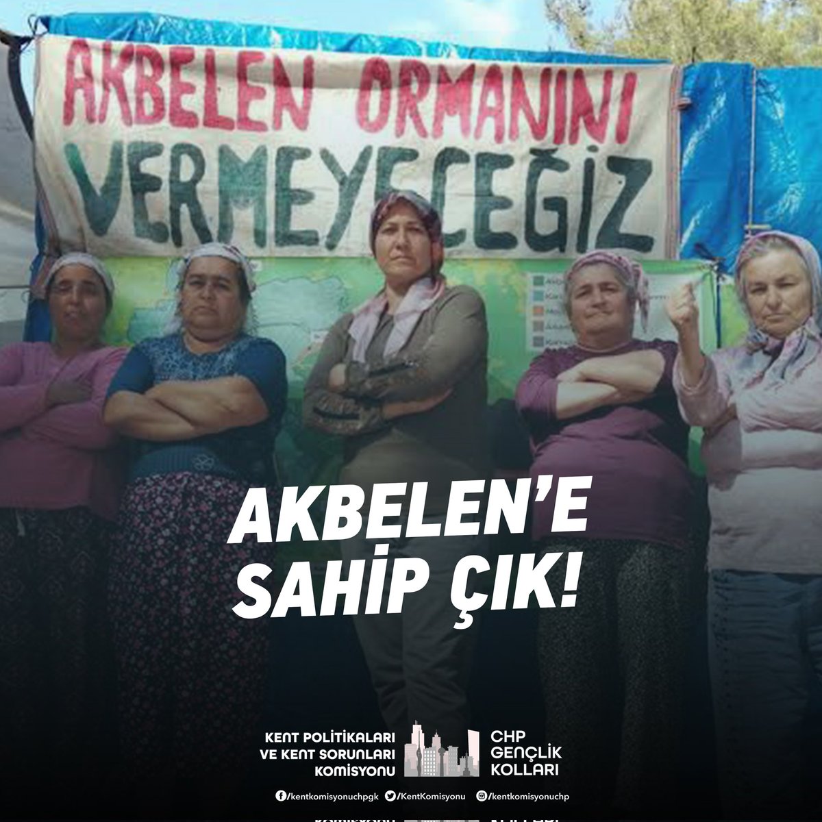 Akbelen ormanını vermeyeceğiz!
#AkbeleneDokunma
#AkbelenİçinAdalet