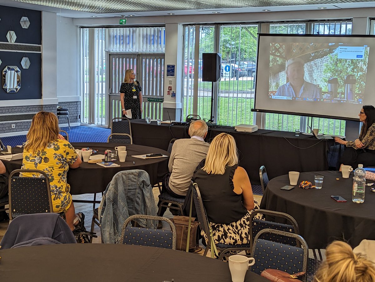 Celebrating the excellent work of the Peer support Dementia Hub at the MHSOP Partnership day <a href="/MHSOPNottsHC/">MHSOPNottsHC</a> <a href="/NottsHealthcare/">Nottinghamshire Healthcare</a> <a href="/NottsTIService/">Therapeutic Intervention Service</a>