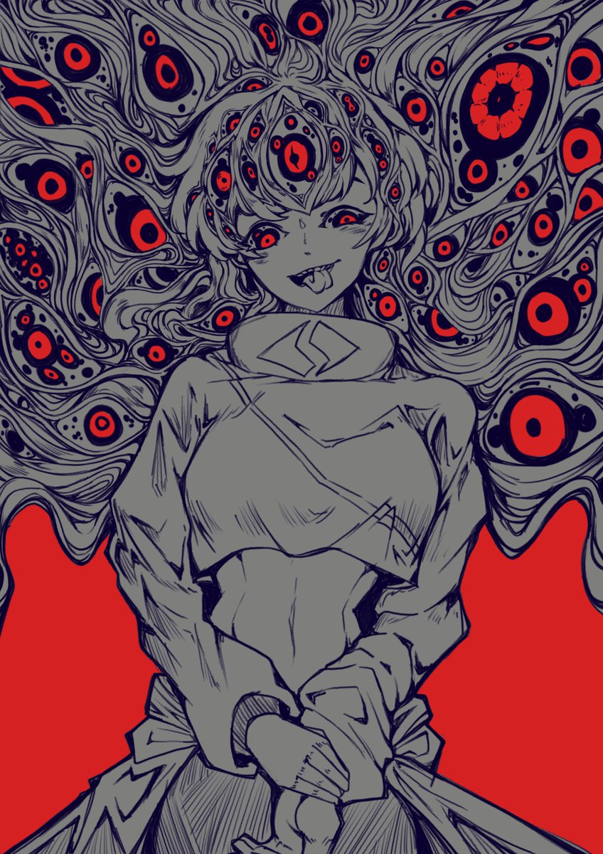 sykokun_'s tweet photo. "You can't hide from me" #OC https://t.co/BDvN7CmTCG